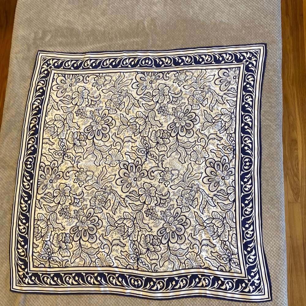 Sheer Silky cowboy wild rag or scarf